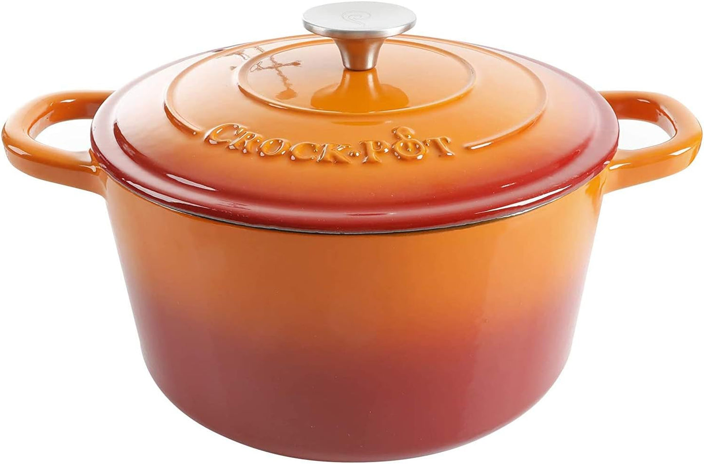 Crock-Pot 3 Quart Enameled Cast Iron Dutch Oven – Aqua SL5Q