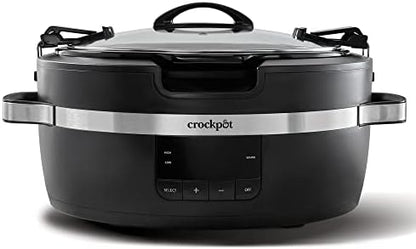 Crock-Pot Thermoshield 6 Quart Slow Cooker with Carry Handles GM25