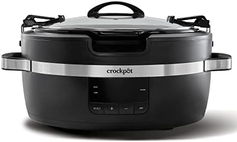 Crock-Pot Thermoshield 6 Quart Slow Cooker with Carry Handles GM25