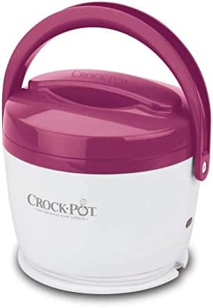 Crock-Pot Lunch Crock Portable Food Warmer 20oz – Pink 7ZY7
