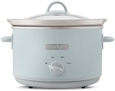 Crock-Pot 4.5 Quart Manual Slow Cooker – Macaroon Blue 1CX6