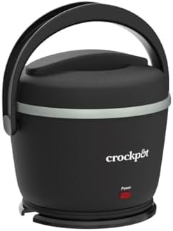 Crock-Pot Electric Lunch Box Food Warmer 20oz – Black 61TY