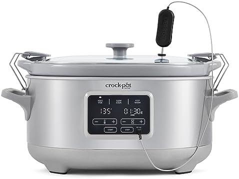 Crock-Pot 7 Quart Programmable Cook & Carry Slow Cooker 6MOI