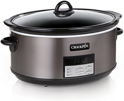 Crock-Pot 8 Quart Programmable Slow Cooker with Auto Warm PL1D