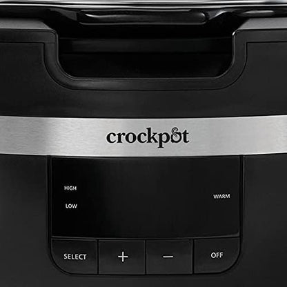 Crock-Pot Thermoshield 6 Quart Slow Cooker with Carry Handles GM25