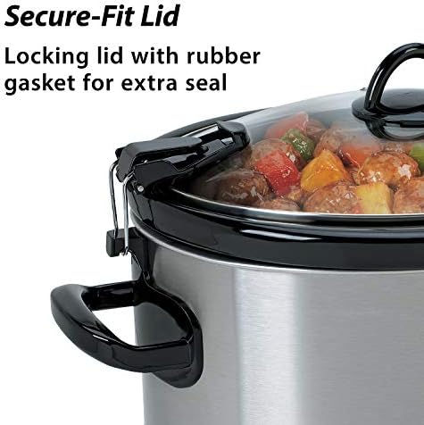 Crock-Pot Cook & Carry 6 Quart Portable Slow Cooker IPL1