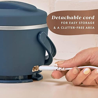 Crock-Pot Electric Lunch Box Food Warmer 20oz – Faded Blue 3XQV
