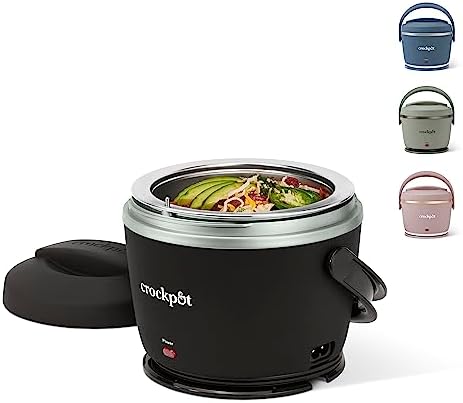 Crock-Pot Electric Lunch Box Food Warmer 20oz – Black 61TY