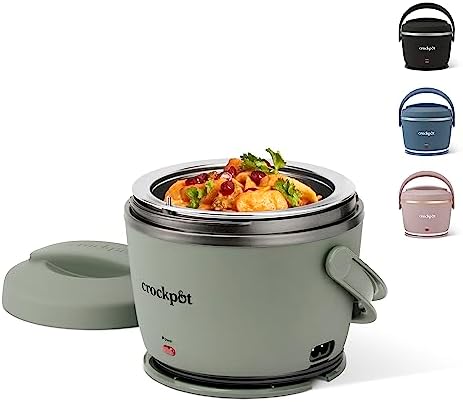 Crock-Pot Portable Electric Lunch Box Food Warmer – Green YKM4