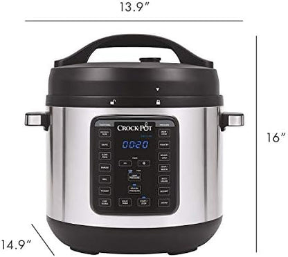Crock-Pot 8 Quart Express Crock Multi-Use Pressure Cooker ZXG1