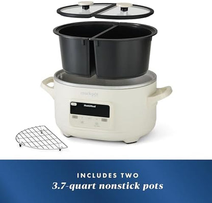 Crock-Pot MultiMeal Multicooker with Programmable Slow Cooker N8ND