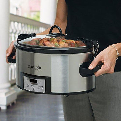 Crock-Pot Cook & Carry 6 Quart Programmable Slow Cooker 6CFN