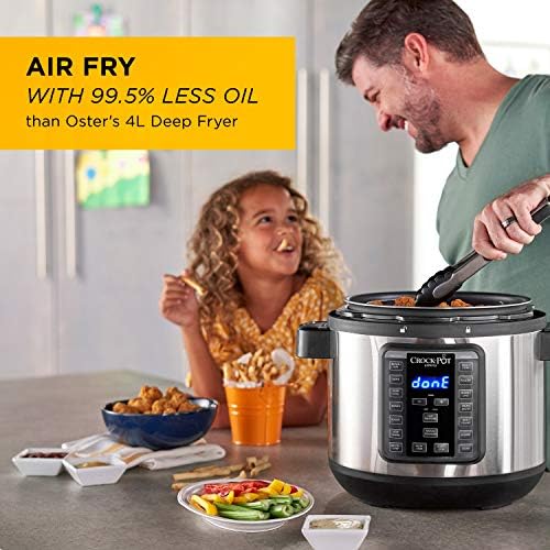 Crock-Pot Express Crisp 8 Quart 10-in-1 Pressure Cooker WZRS