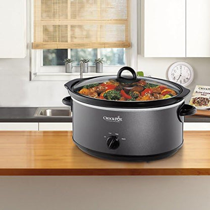 Crock-Pot 7 Quart Slow Cooker – Charcoal 1INR