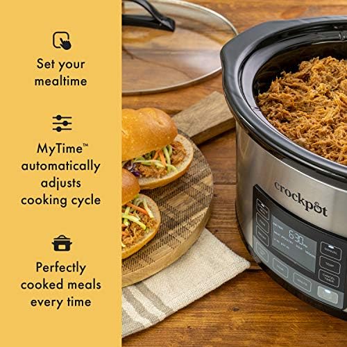 Crock-Pot MyTime 6 Quart Programmable Slow Cooker HEK0