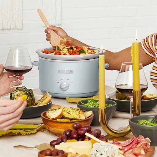 Crock-Pot 4.5 Quart Manual Slow Cooker – Macaroon Blue 1CX6