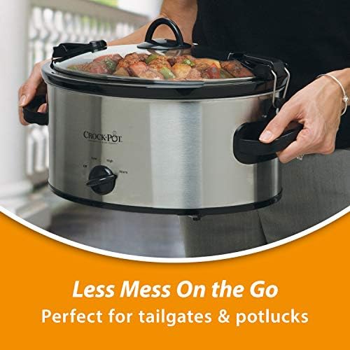 Crock-Pot Cook & Carry 6 Quart Portable Slow Cooker IPL1