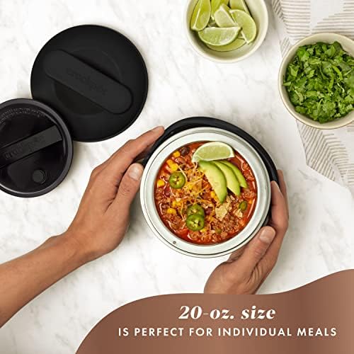 Crock-Pot Electric Lunch Box Food Warmer 20oz – Black 61TY
