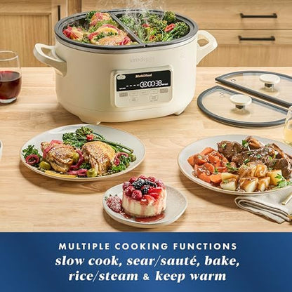 Crock-Pot MultiMeal Multicooker with Programmable Slow Cooker N8ND