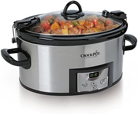 Crock-Pot Cook & Carry 6 Quart Programmable Slow Cooker 6CFN