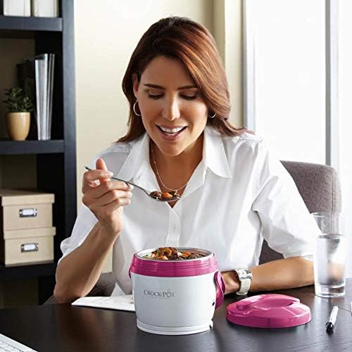 Crock-Pot Lunch Crock Portable Food Warmer 20oz – Pink 7ZY7