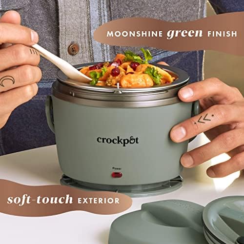 Crock-Pot Portable Electric Lunch Box Food Warmer – Green YKM4