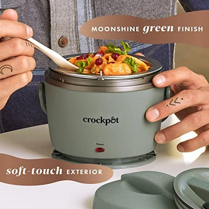 Crock-Pot Portable Electric Lunch Box Food Warmer – Green YKM4