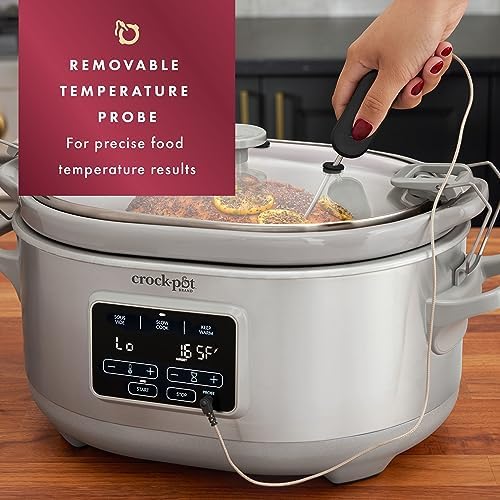 Crock-Pot 7 Quart Programmable Cook & Carry Slow Cooker 6MOI