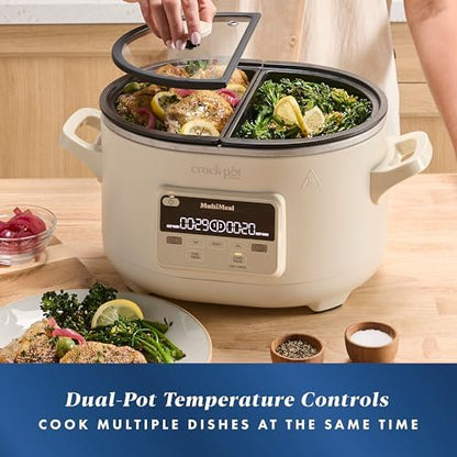 Crock-Pot MultiMeal Multicooker with Programmable Slow Cooker N8ND