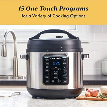 Crock-Pot 8 Quart Express Crock Multi-Use Pressure Cooker ZXG1