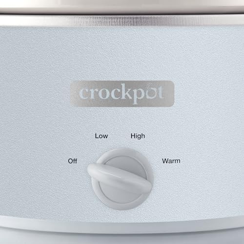Crock-Pot 4.5 Quart Manual Slow Cooker – Macaroon Blue 1CX6