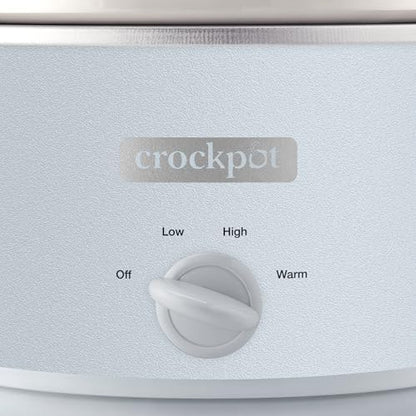 Crock-Pot 4.5 Quart Manual Slow Cooker – Macaroon Blue 1CX6