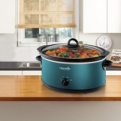 Crock-Pot 7 Quart Manual Slow Cooker – Turquoise XT9D