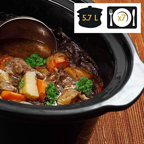 Crock-Pot Cook & Carry 6 Quart Portable Slow Cooker IPL1