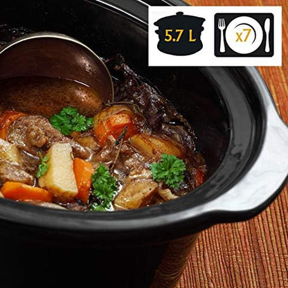 Crock-Pot Cook & Carry 6 Quart Portable Slow Cooker IPL1