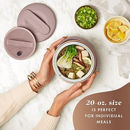 Crock-Pot Electric Lunch Box Food Warmer 20oz – Blush Pink M0IH