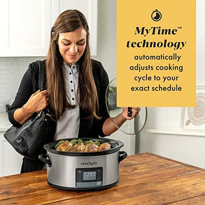 Crock-Pot MyTime 6 Quart Programmable Slow Cooker HEK0
