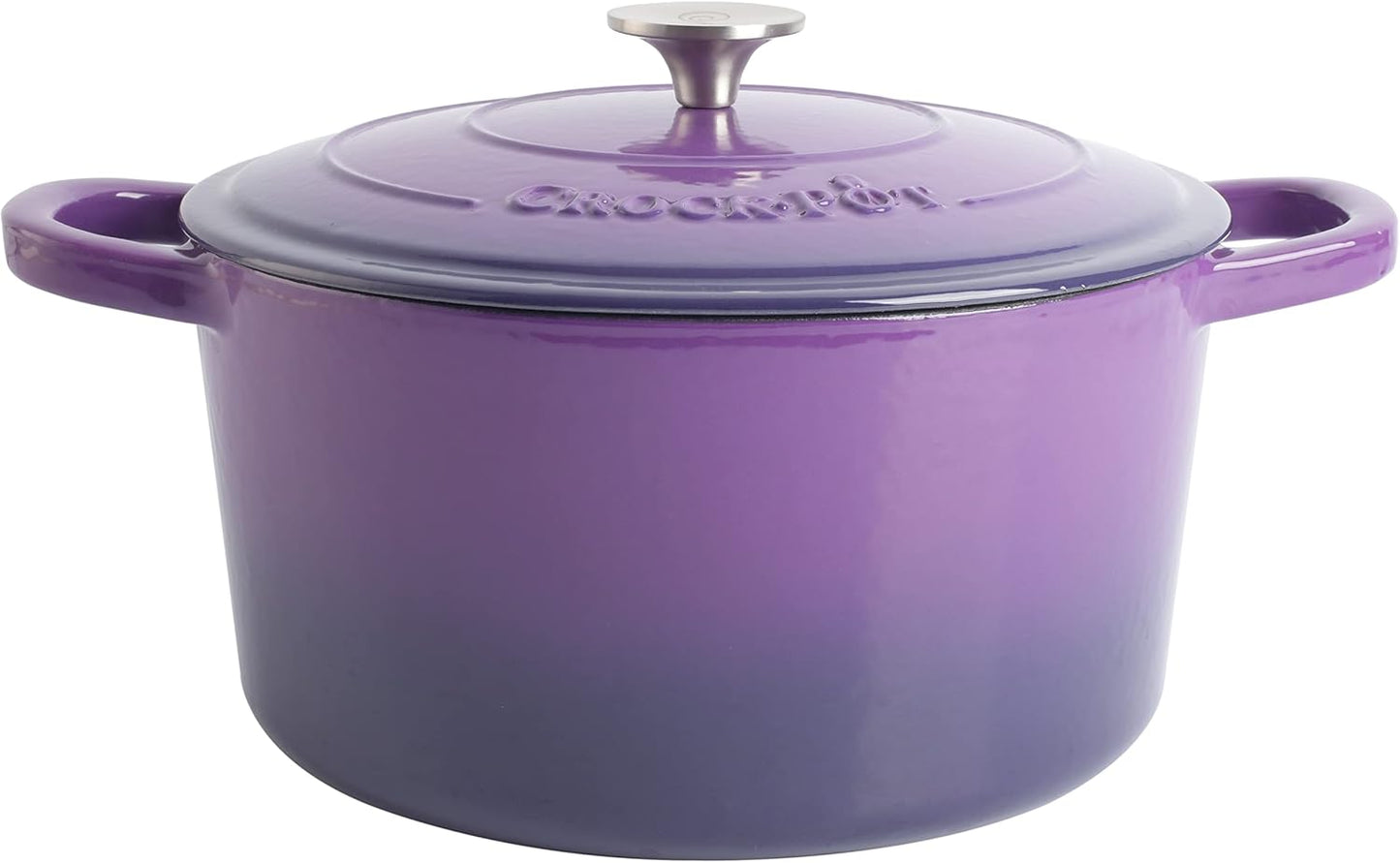 Crock-Pot 3 Quart Enameled Cast Iron Dutch Oven – Aqua SL5Q