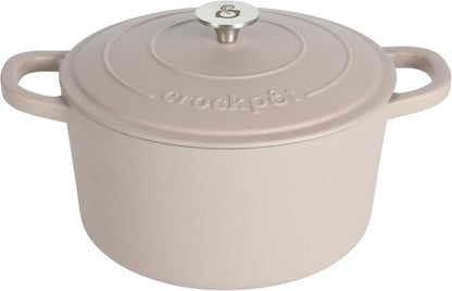 Crock-Pot 3 Quart Enameled Cast Iron Dutch Oven – Aqua SL5Q