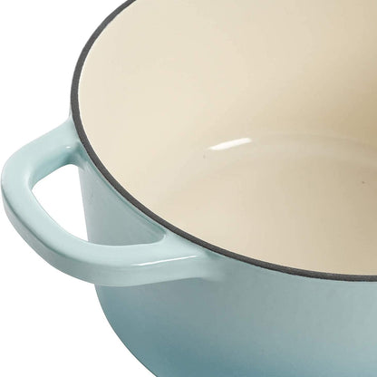 Crock-Pot 3 Quart Enameled Cast Iron Dutch Oven – Aqua SL5Q