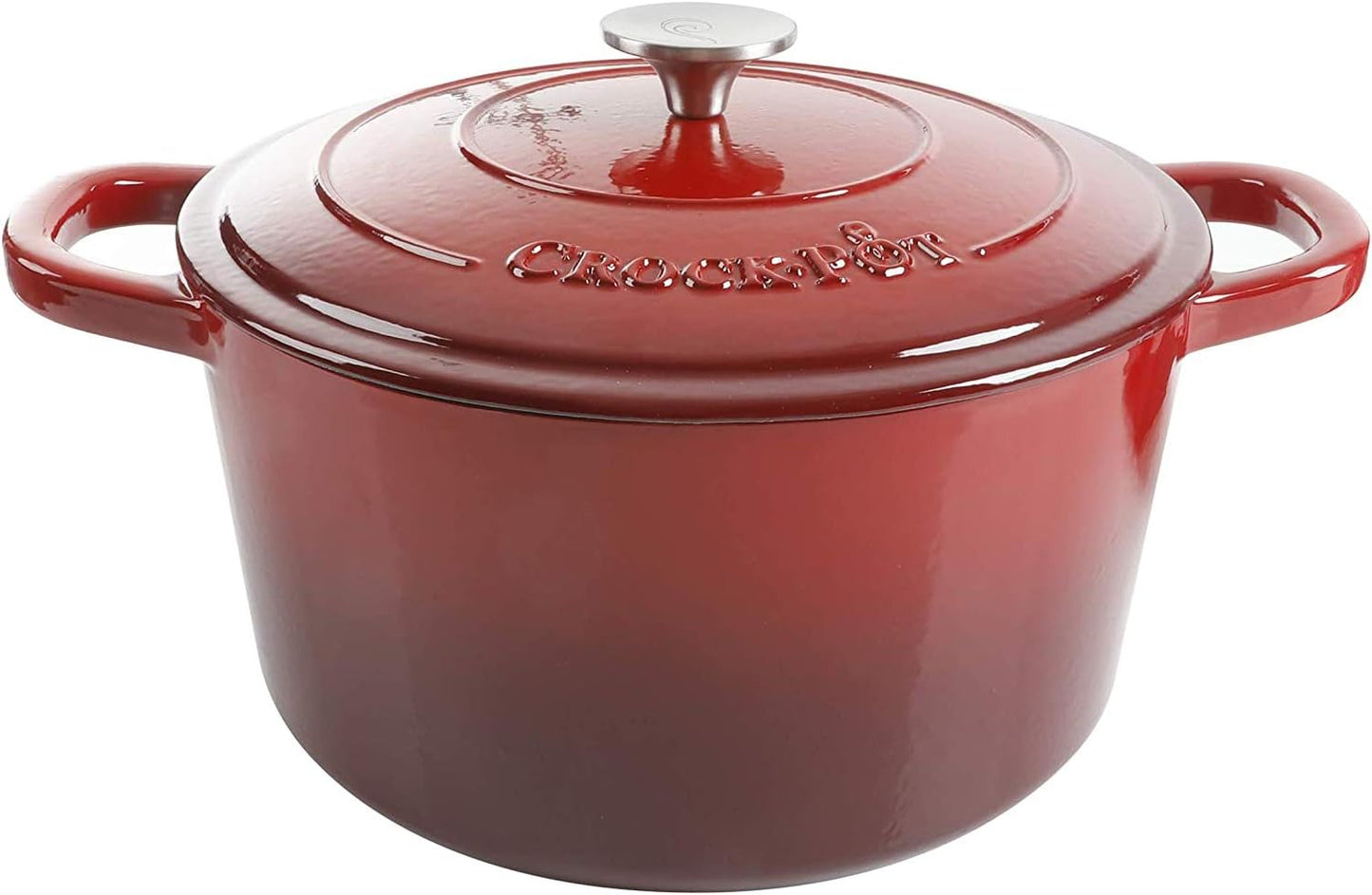 Crock-Pot 3 Quart Enameled Cast Iron Dutch Oven – Aqua SL5Q