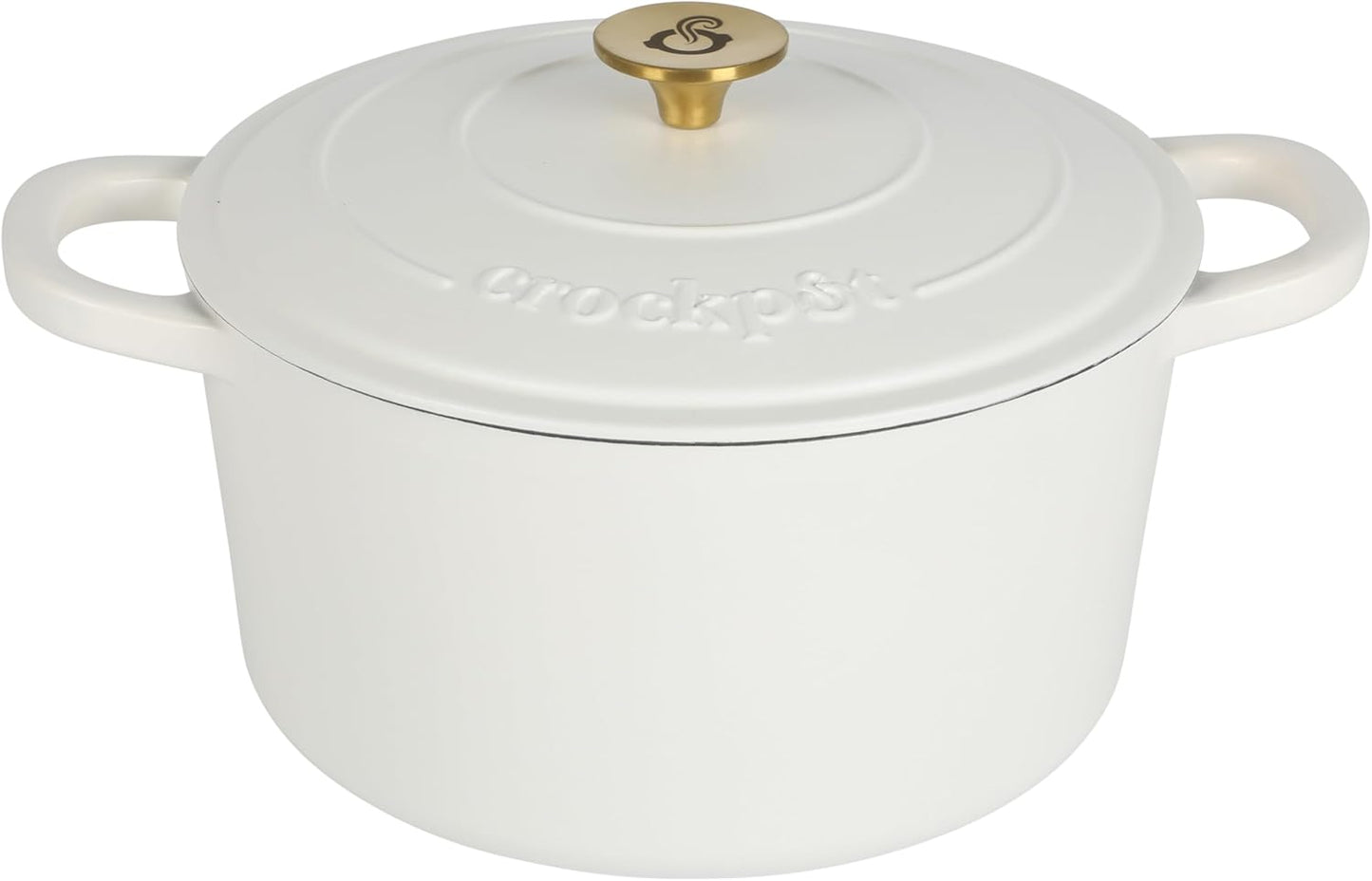 Crock-Pot 3 Quart Enameled Cast Iron Dutch Oven – Aqua SL5Q