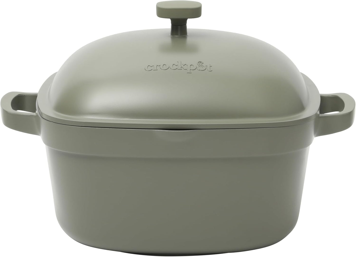Crock-Pot 3 Quart Enameled Cast Iron Dutch Oven – Aqua SL5Q