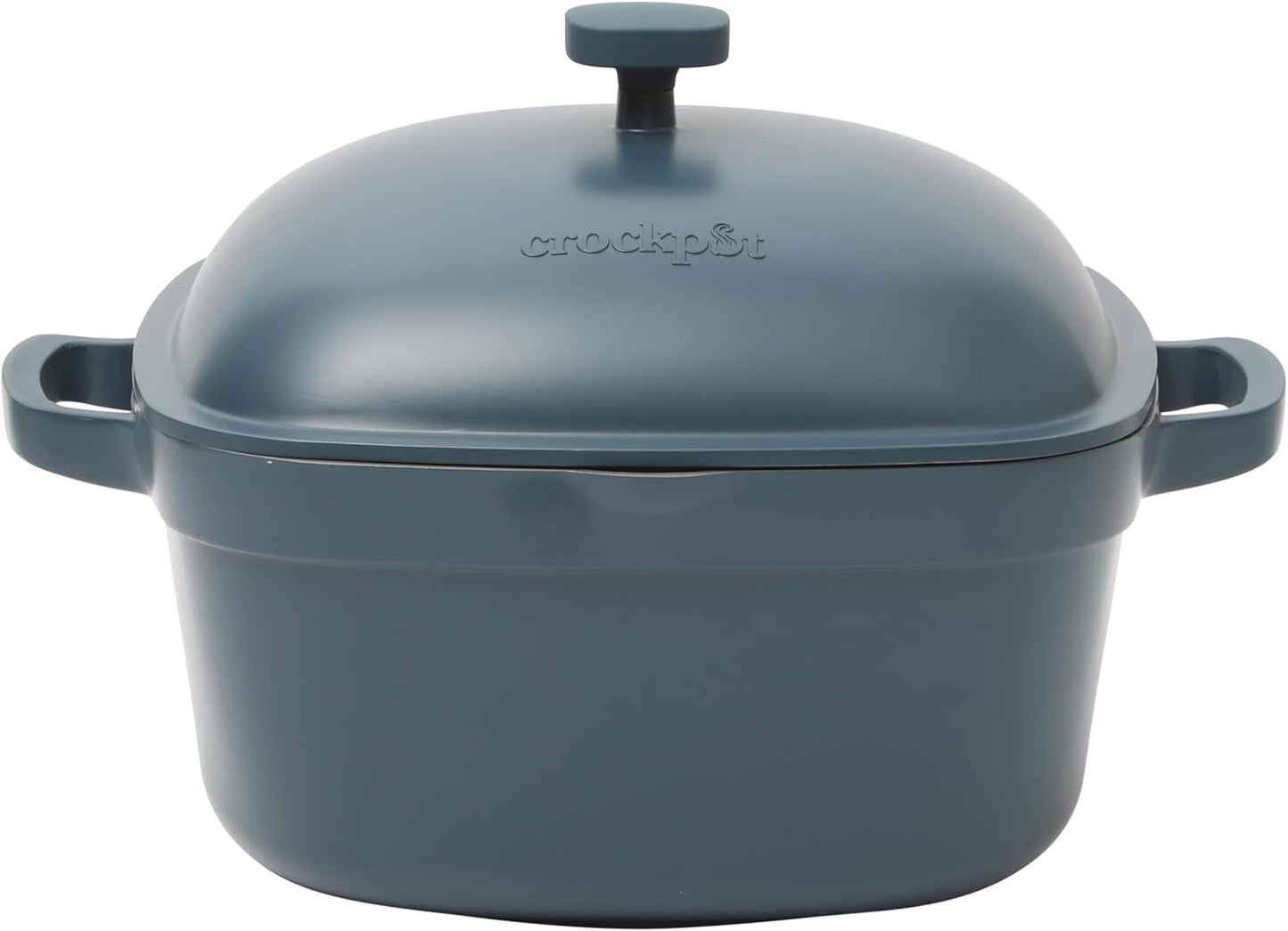 Crock-Pot 3 Quart Enameled Cast Iron Dutch Oven – Aqua SL5Q